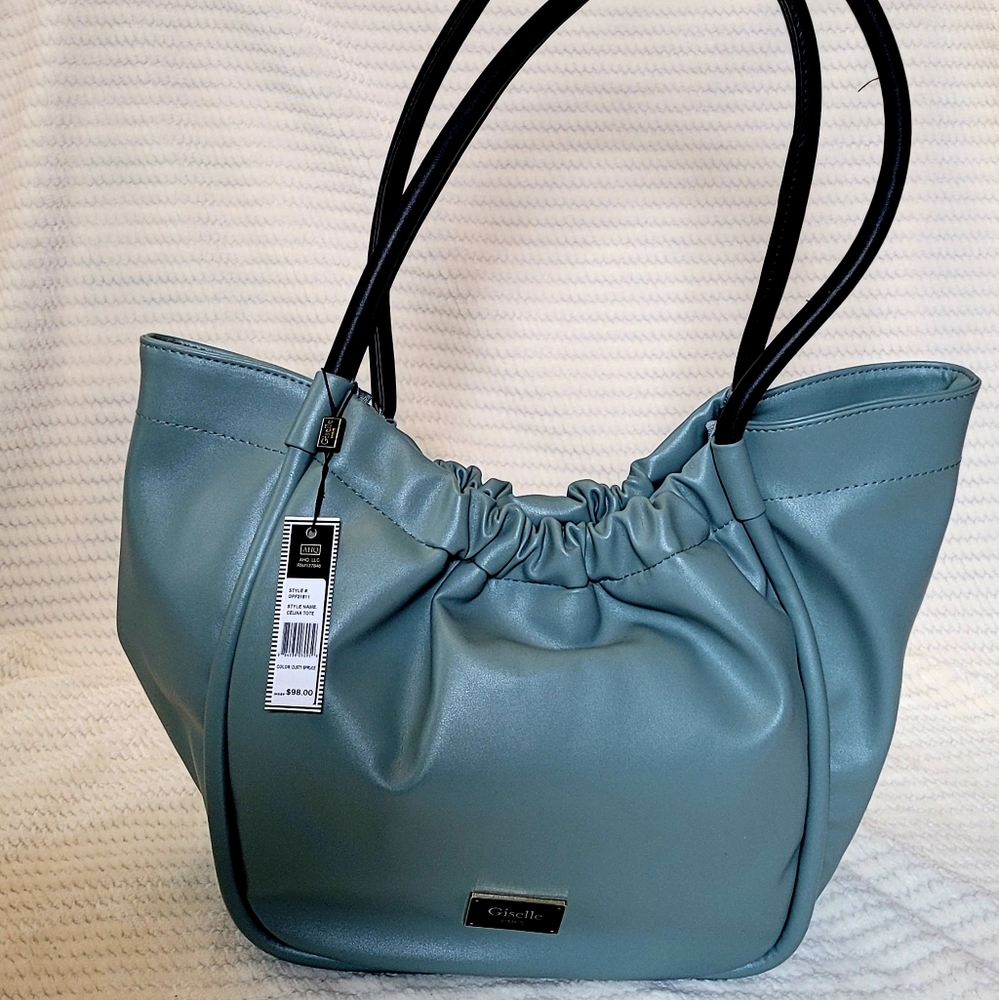 Giselle Paris Green Delina Tote